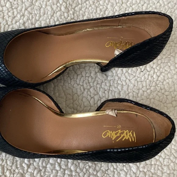 Mossimo Supply Co. Faux Snakeskin Stiletto Heels - Picture 9 of 13